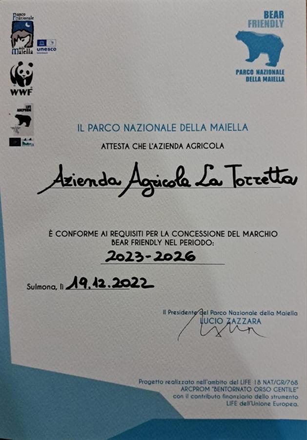 Azienda Agrituristica La Torretta Tocco da Casauria 外观 照片